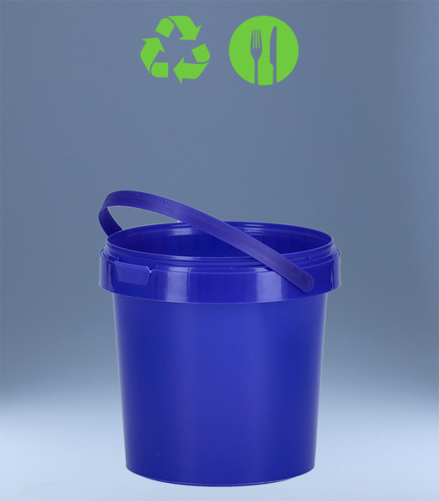 RUND-EIMER 1,2 L / BLAU BIS/5