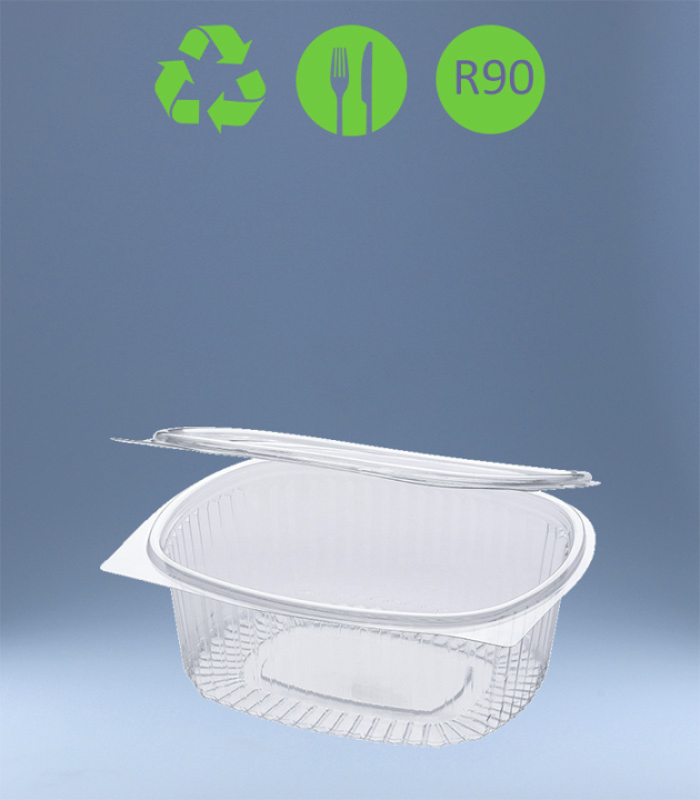 KLAPP-SCHALE ovaly 1000 ml 185x155x68 mm (V00514/P)