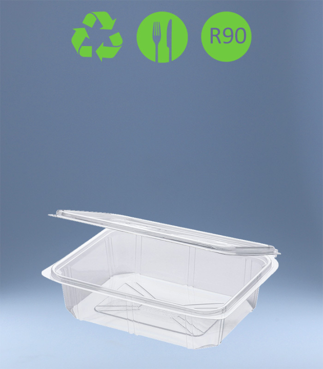 KLAPP-SCHALE recty 600 ml 182x143x46 mm (V00574/P)