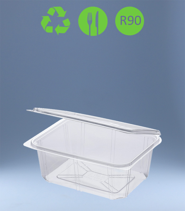 KLAPP-SCHALE recty 1000 ml 182x143x68 mm (V00576/P)